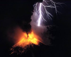 Volcanic Lightning