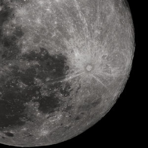 tycho crater moon